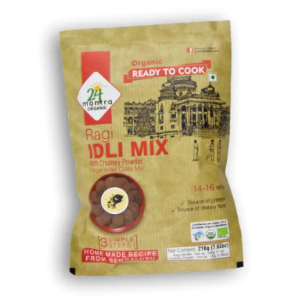 24 MANTRA ORGANIC Organic Ragi Idli Mix 7.62 OZ